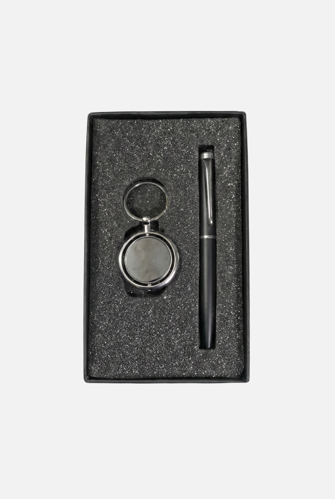 Custom Logo Corporate Gift Set – Pen & Keychain