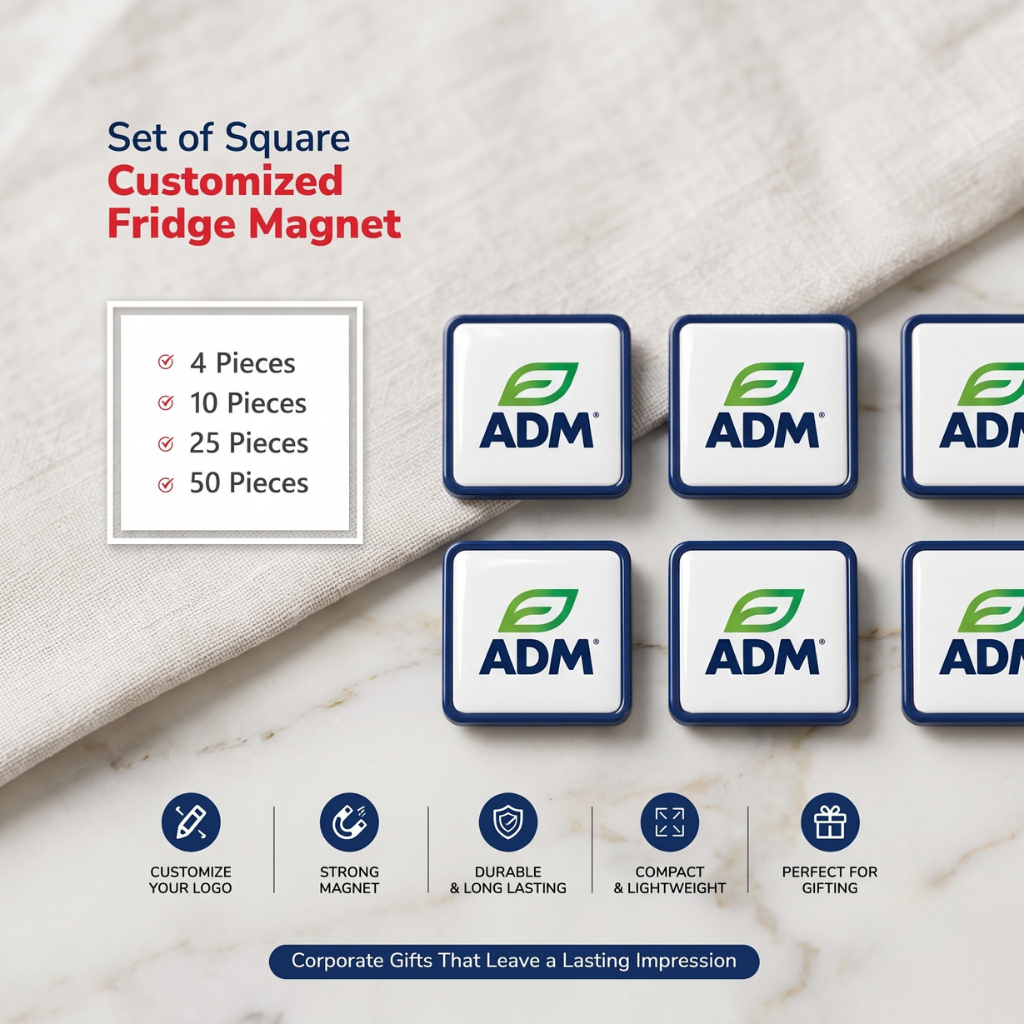 Customizable Sublimation Wood Magnets for Home & Office