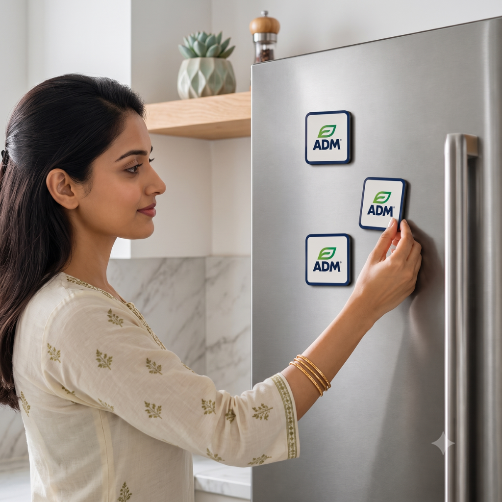 Customizable Sublimation Wood Magnets for Home & Office
