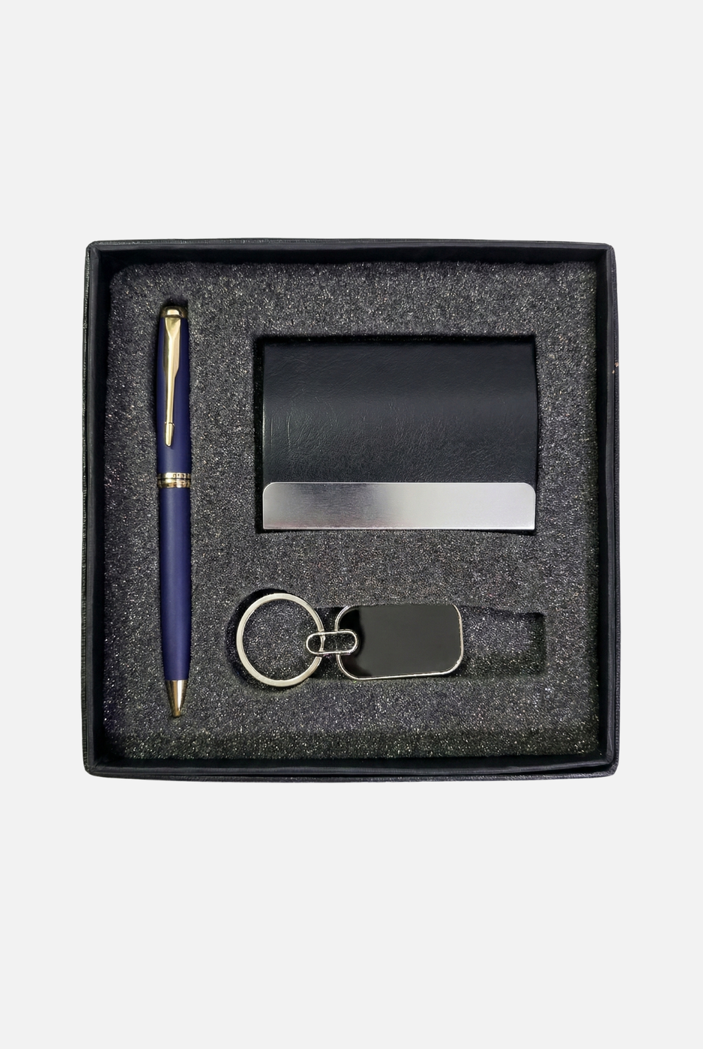 Stylish Corporate Gift Set – Diary, Pen, Keychain & Card Holder