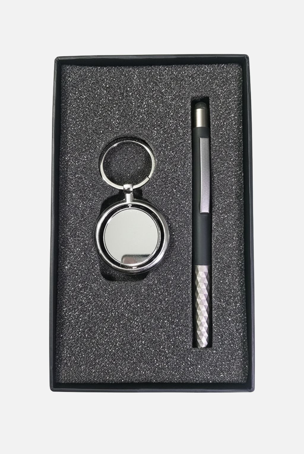Executive Promotional Gift Set – Premium Customized Pen & Keychain